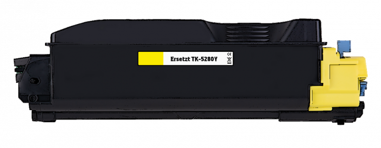 Tonerkassette kompatibel - Gelb ersetzt TK-5280Y