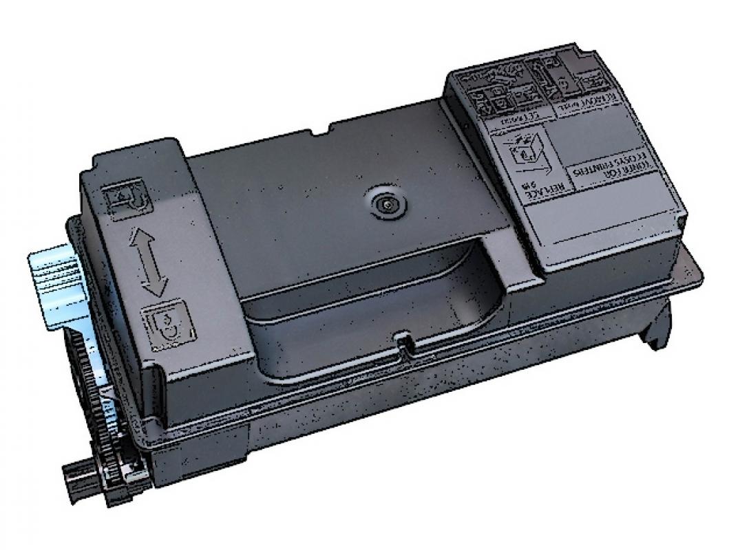 Tonerkassette kompatibel - Schwarz ersetzt TK-3190