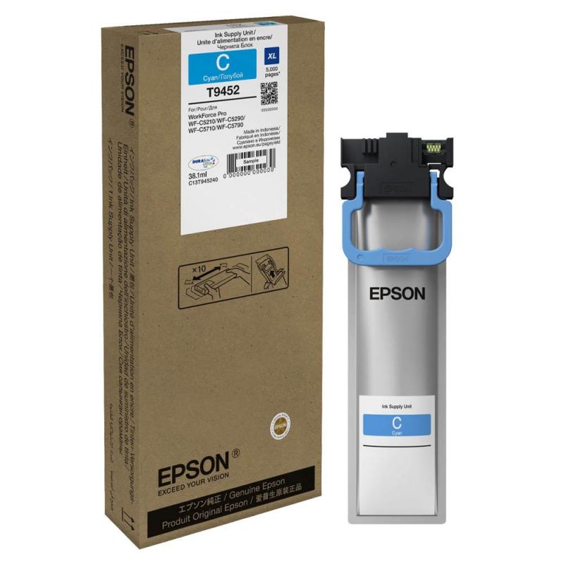 EPSON T9452 Tintenpatrone XL - Cyan