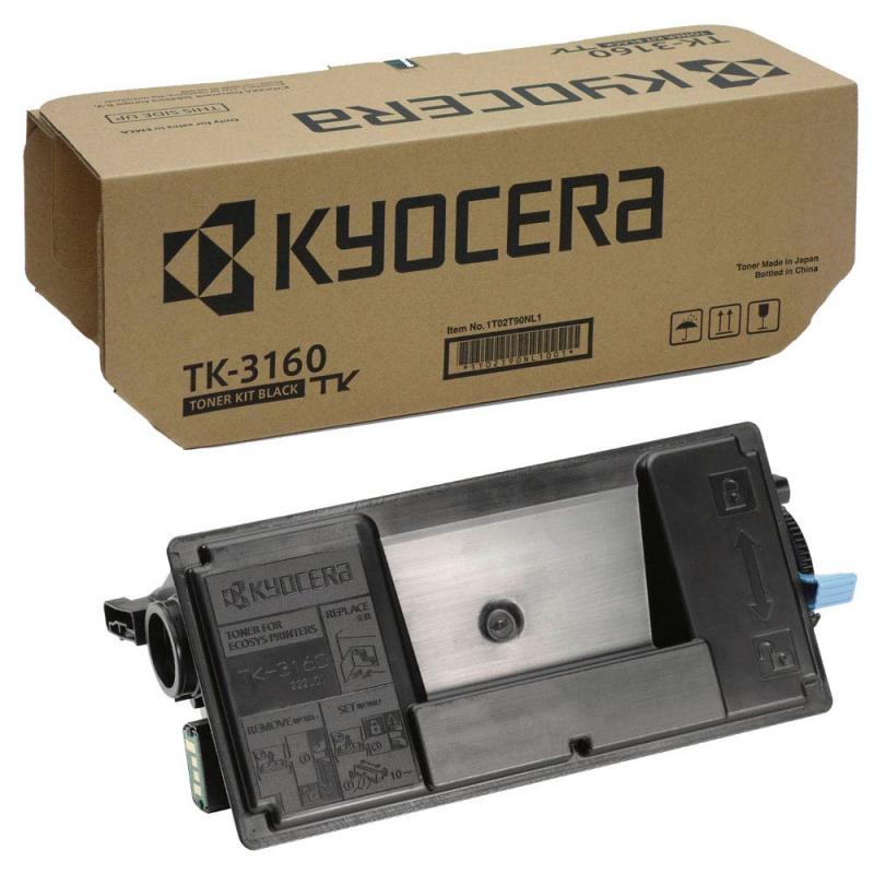 Kyocera Toner TK-3160 Schwarz - 12.500 Seiten